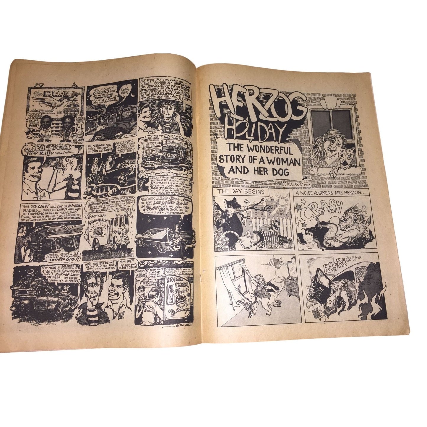 Short Order No. 2 Vintage Underground Comic Book - 1974 Underground Comix