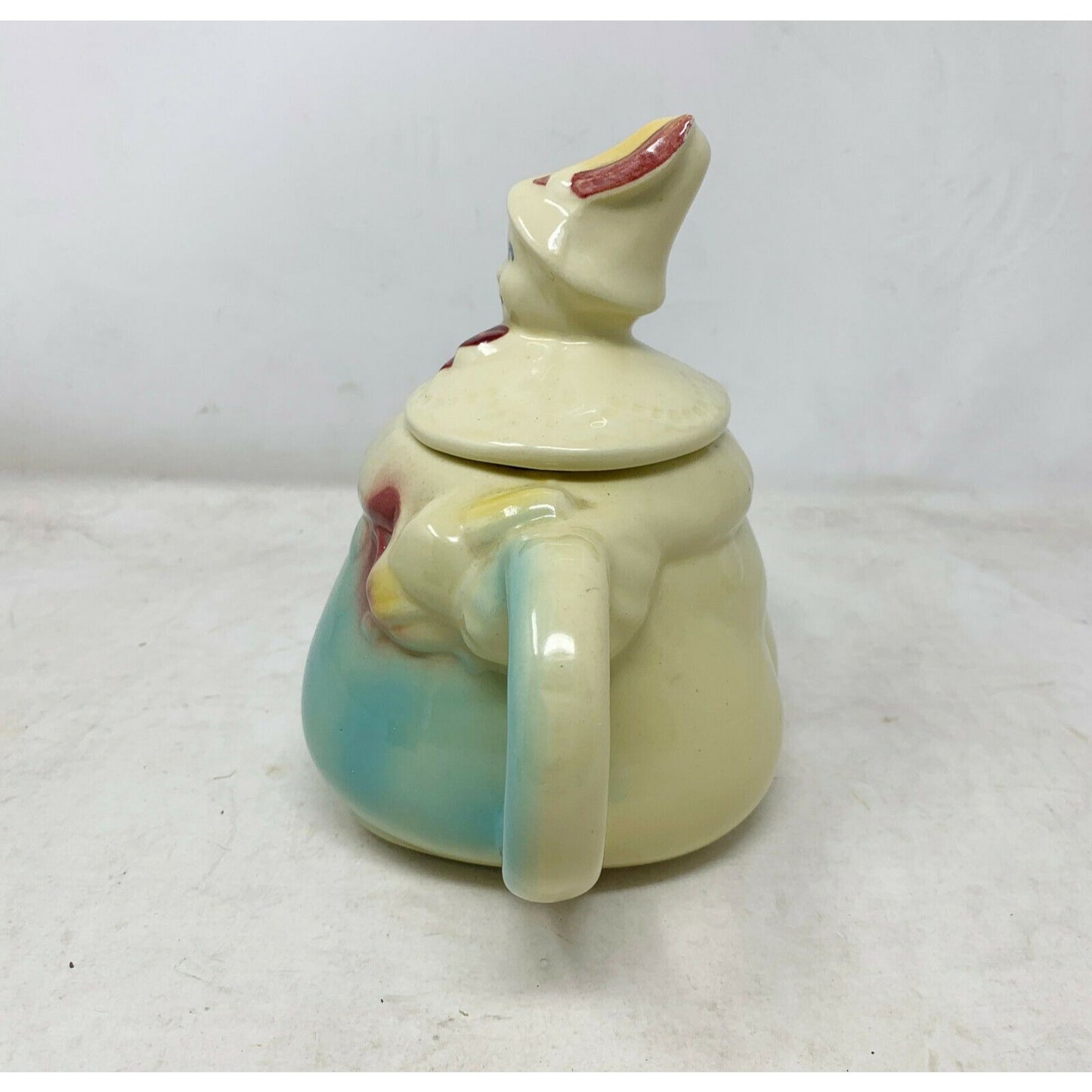 Vintage SHAWNEE Pottery TOM the PIPERS SON Teapot - Mid Century