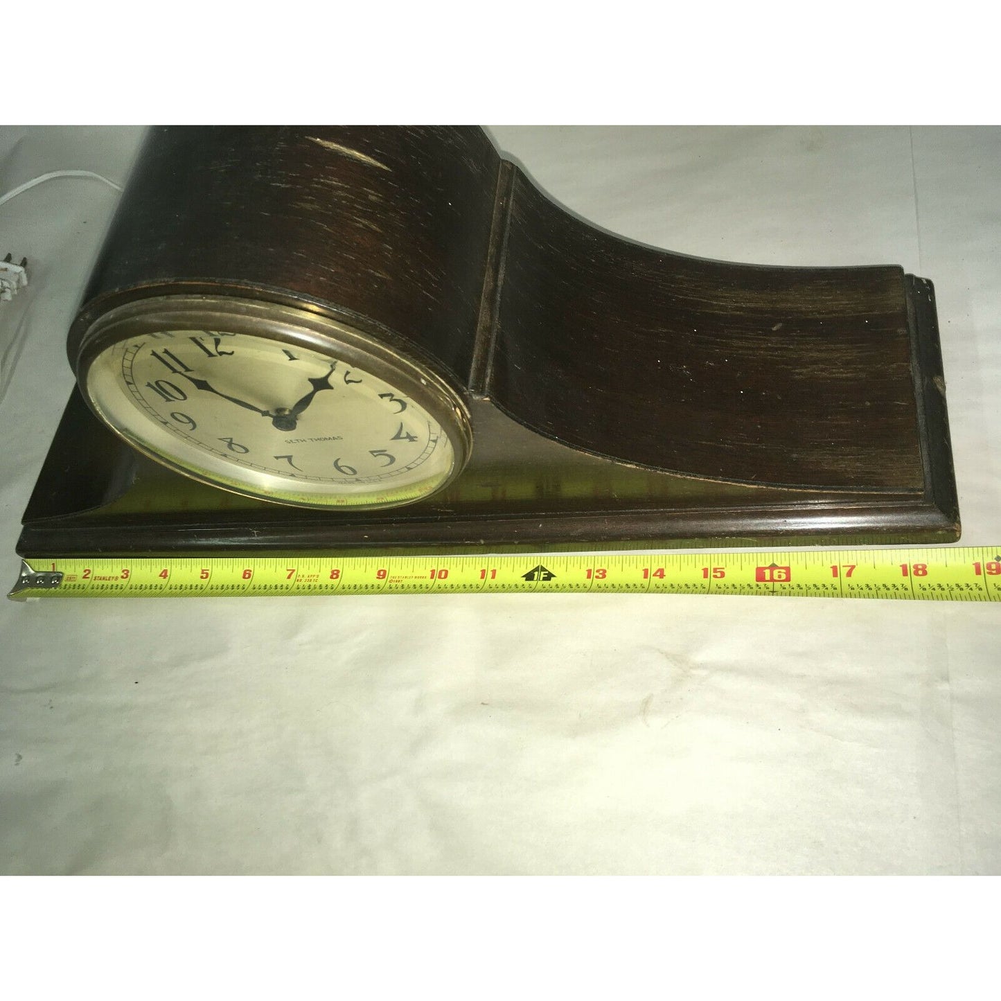 Seth Thomas MANTLE CLOCK Untested - may be for parts or repair