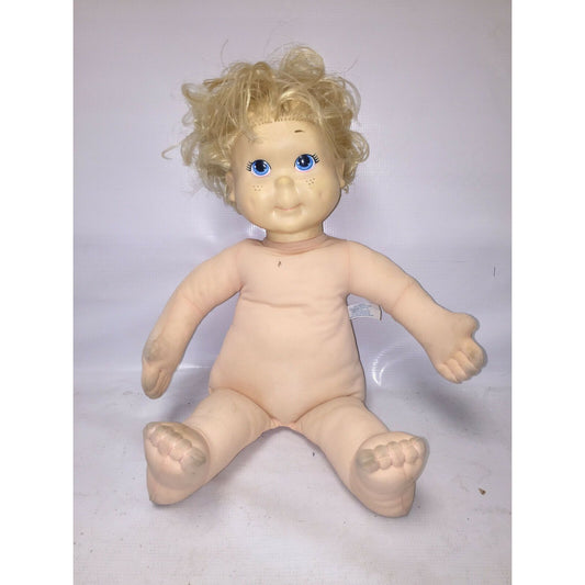 Vintage Playskool Kid Sister Doll Blonde Hair 21” (1986) Blonde