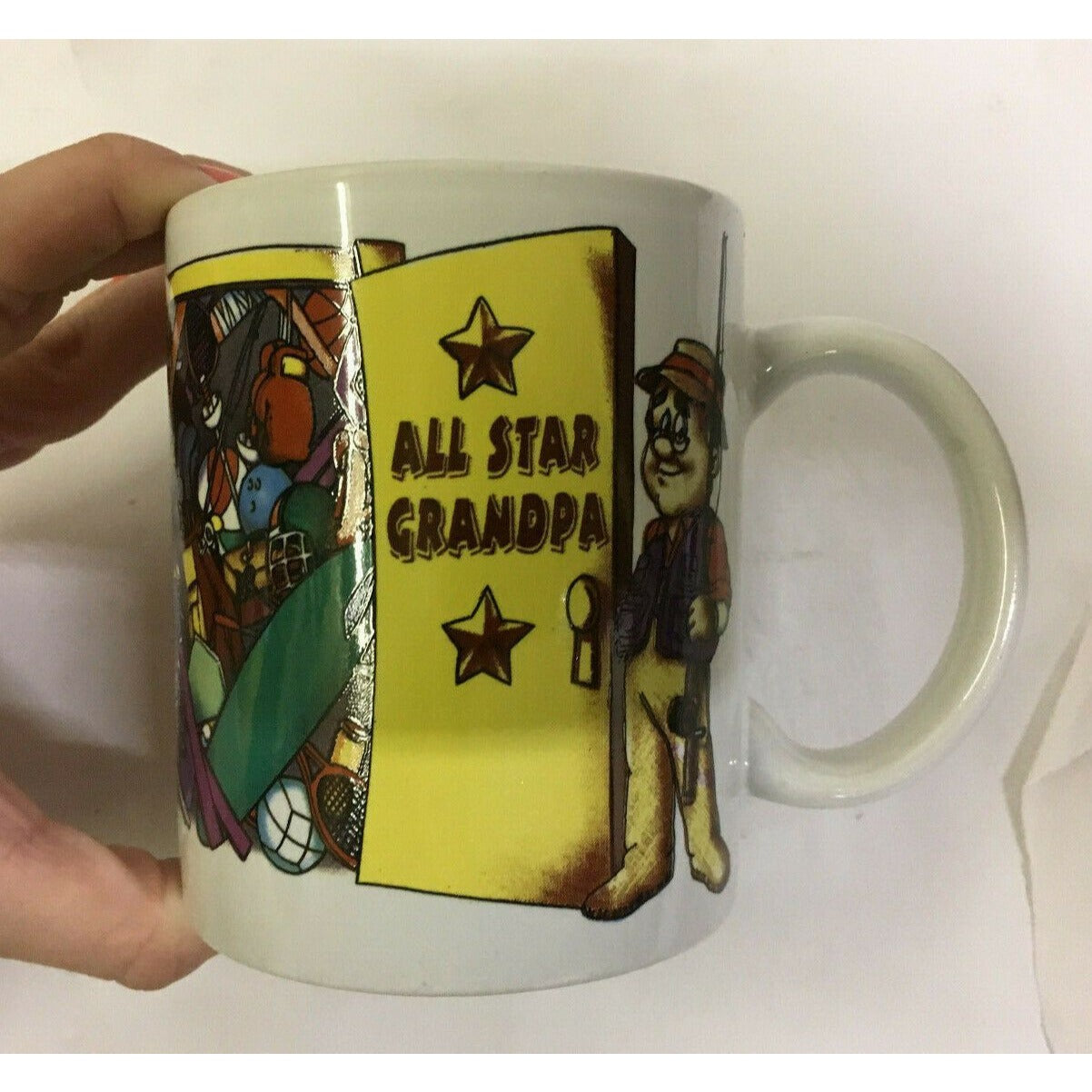 ALL STAR GRANDPA coffee mug artmark Grandpa GIFT Father's Day