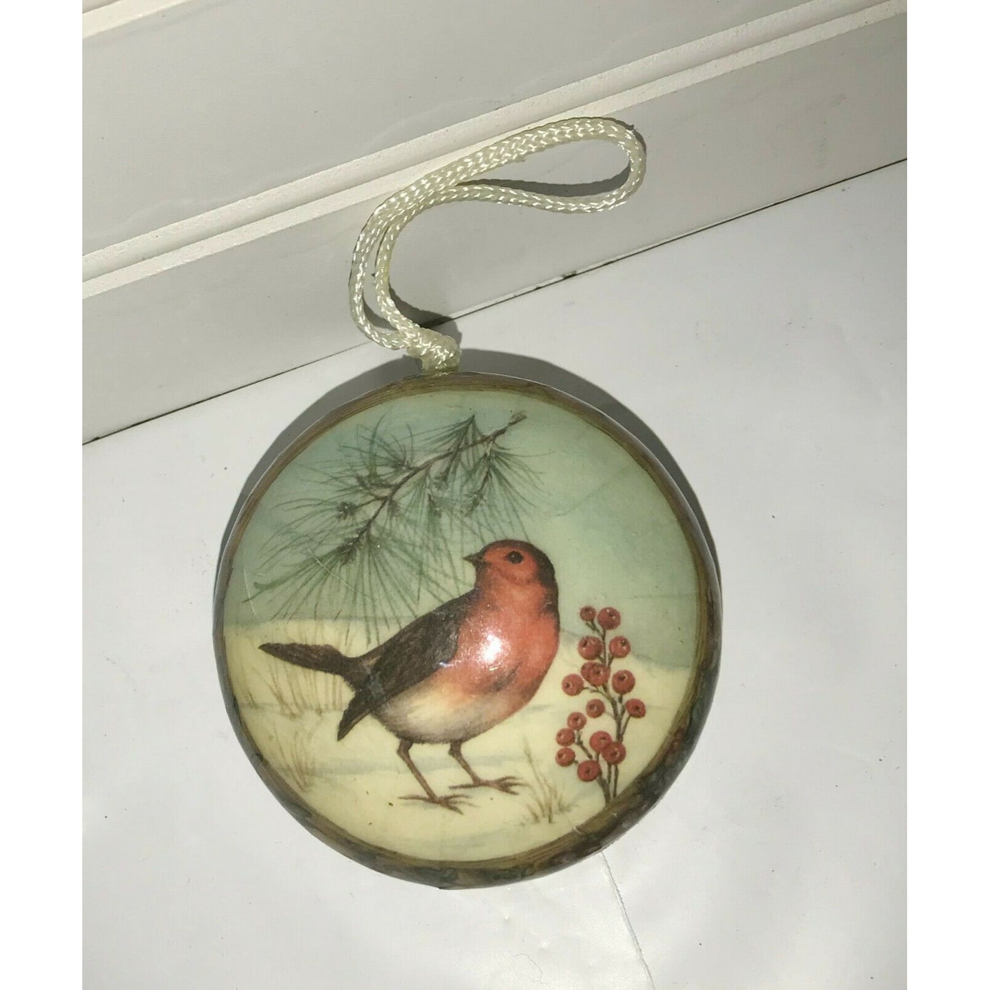 Vintage Holiday CHRISTMAS TREE Ornaments & Soap Snowman Santa BIrd