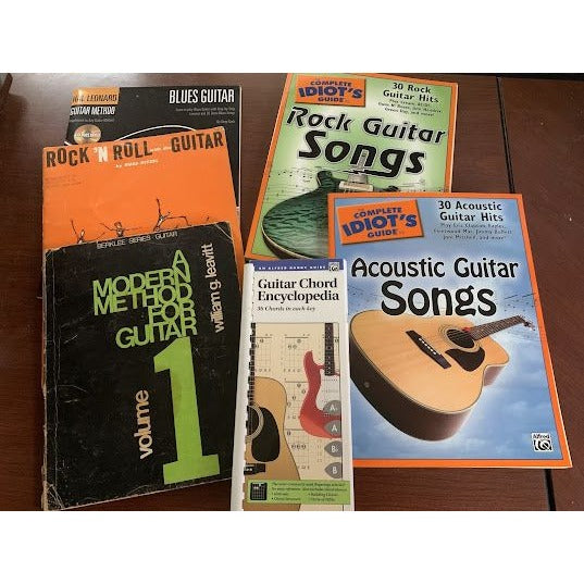 Guitar Song and Instruction Books - Musical Instrument Books - Learn to play the Guitar , Guitar Music