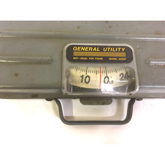 Vintage HEALTH O Meter General Utility Scale 250 lb Capacity - Portable Handy Scale