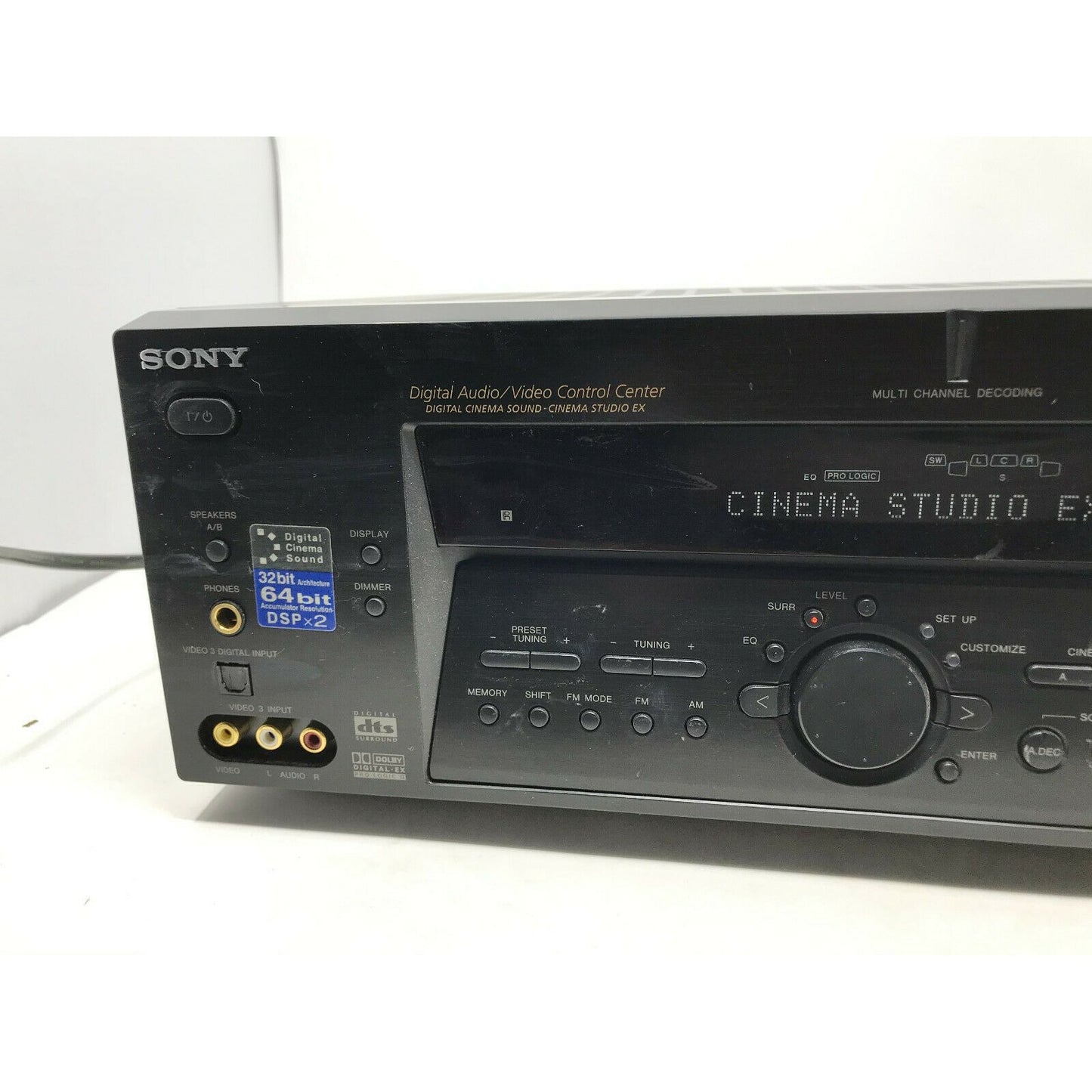 SONY Digital Cinema Sound CINEMA STUDIO EX STR-DE885 64bit DSPx2