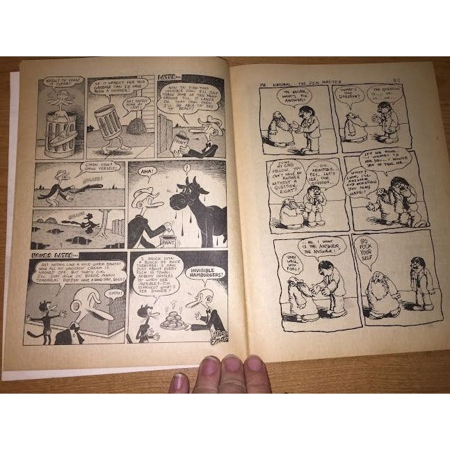 Bijou Funnies - Underground Comic Book - Pro Junior and Honeybunch battle the sinister forces of Mr. Man - Copyright 1970