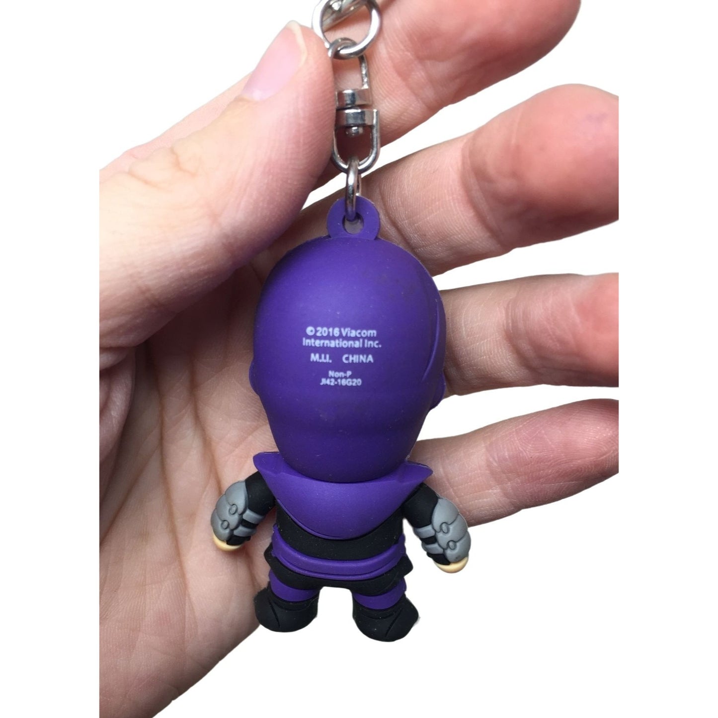 Foot Ninja Keychain - Teenange Mutant Ninja Turtles Villan TMNT 2016 Viacom Intl.