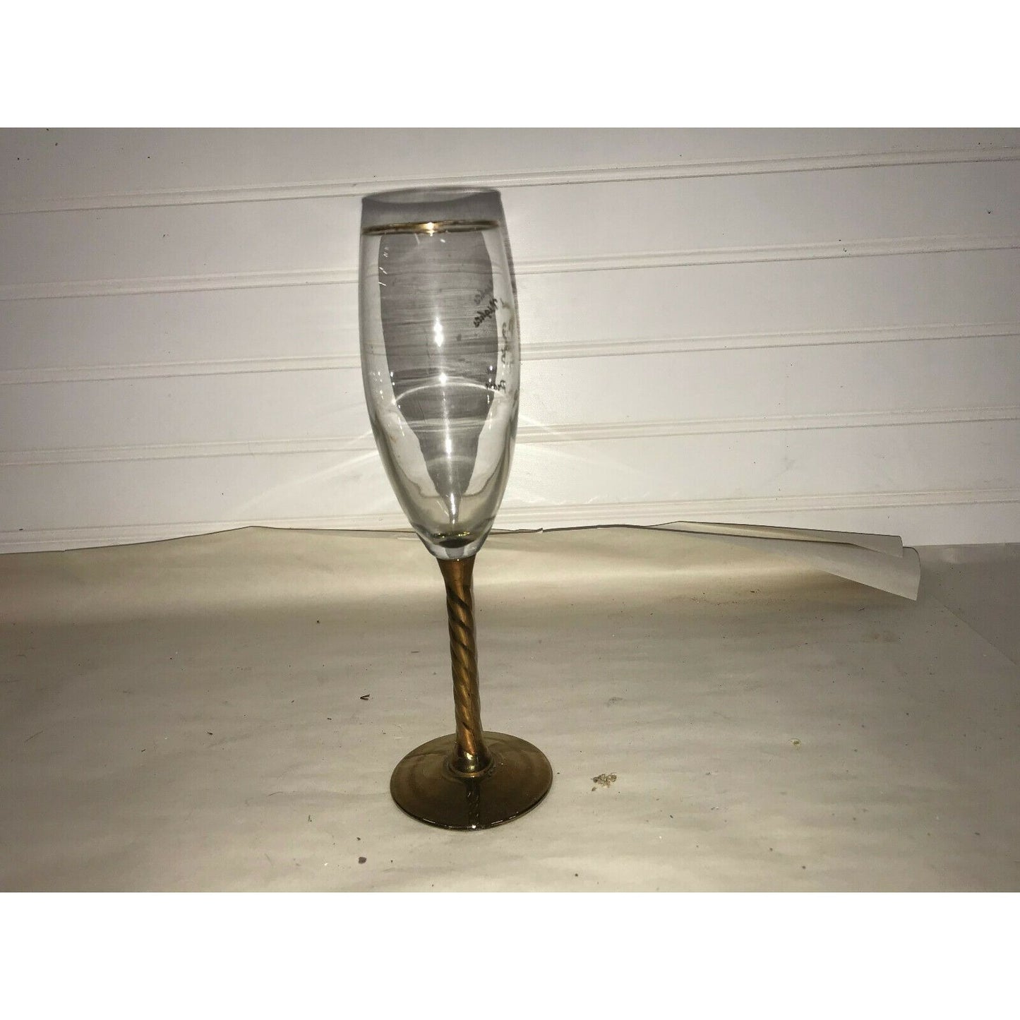 HOLLYWOOD NIGHTS Jr/Sr Prom Stemmed Wineglass Collectible - 1998