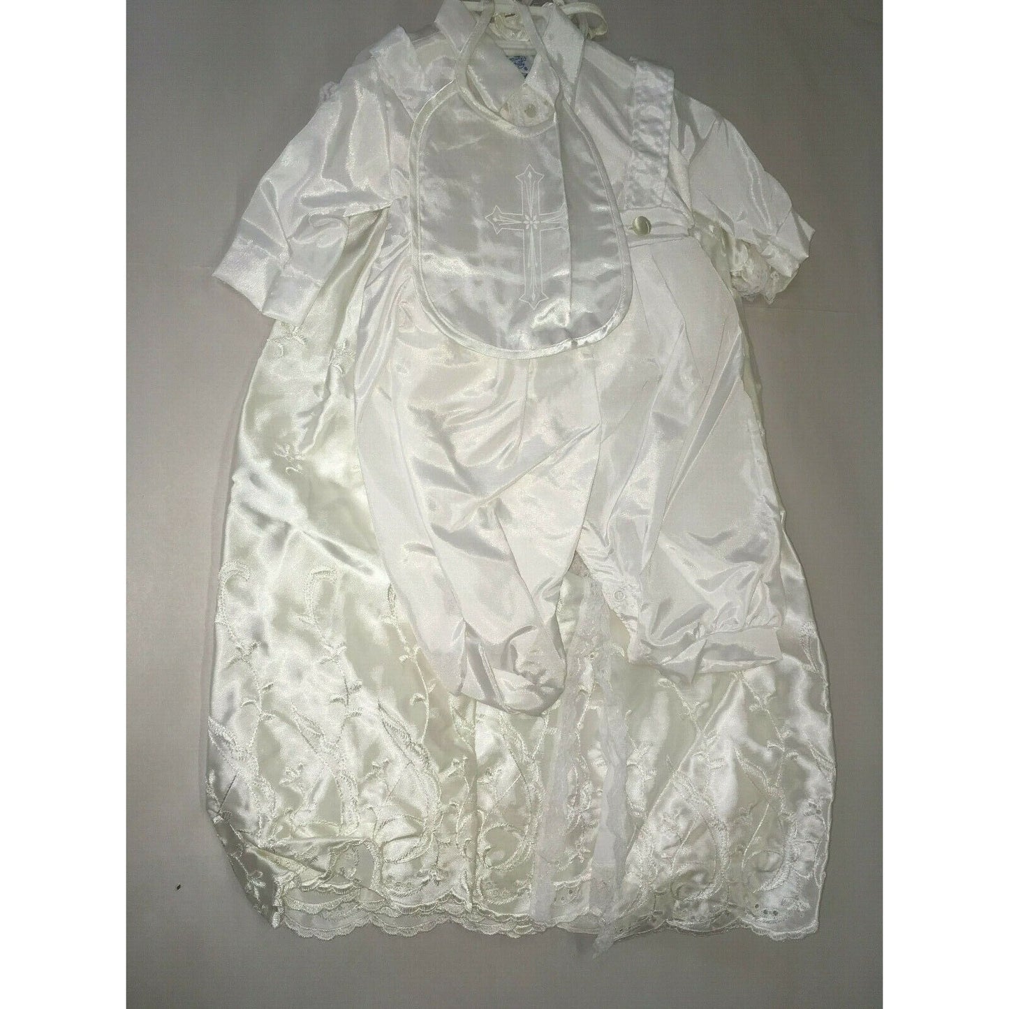 VINTAGE "PHYLLIS BABY WEAR" CHRISTENING SET (boy and girl outfits)