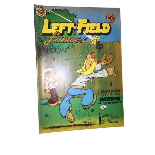 Left Field Funnies Underground Comic Bobby Ondon 1972 - vintage comix apex novelties