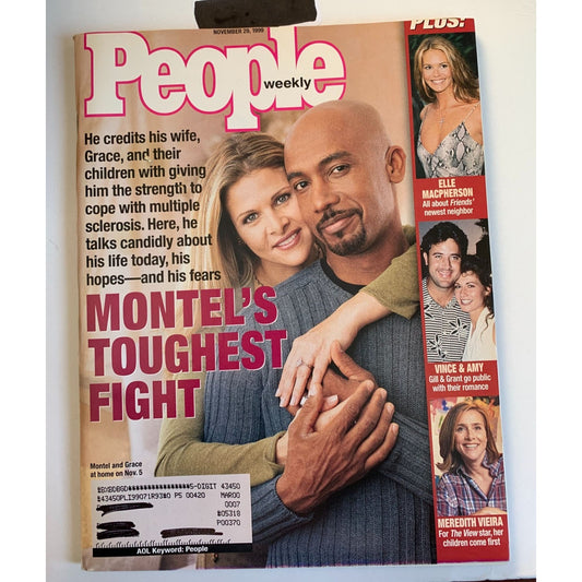 PEOPLE Weekly November 29, 1999 MONTEL WILLIAMS John Cleese Sam Phillips Mike Farrell Cody Unser Al Unser Jr