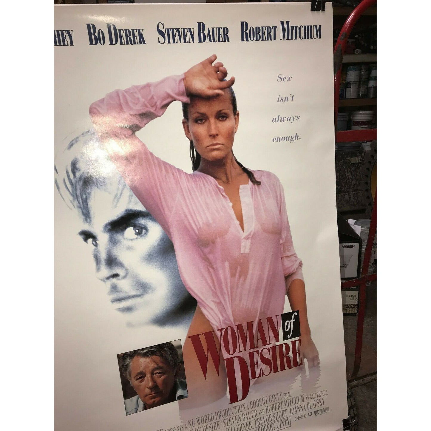 Original BO DEREK Movie Poster WOMAN OF DESIRE 1994 Advertising