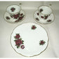 Rose Tea Cup/Saucer China Set - Germany Hartporzellan Rheinpfalz Germany Hartporzellan Rheinpfalz  A+ Stuff Coffee & Tea Saucers
