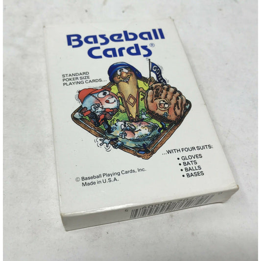 Junior Achievement Baseball Playing Cards Gloves Bats Balls Poker