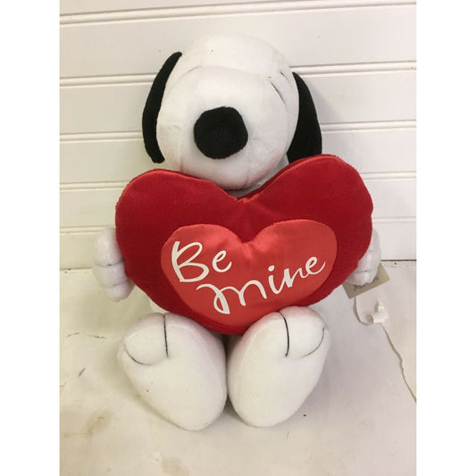 BE MINE SNOOPY Plush - Love Valentines PEANUTS Collectible 14"