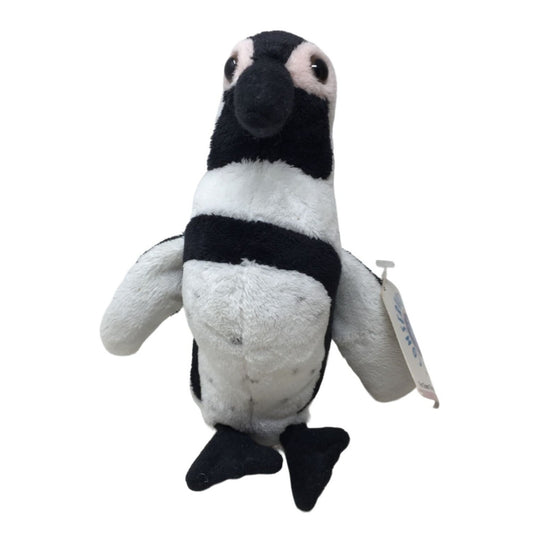 Conservation Critters Black Footed African Penguin Plush Stuffed Animal - Nature, Realistic Animal Toy