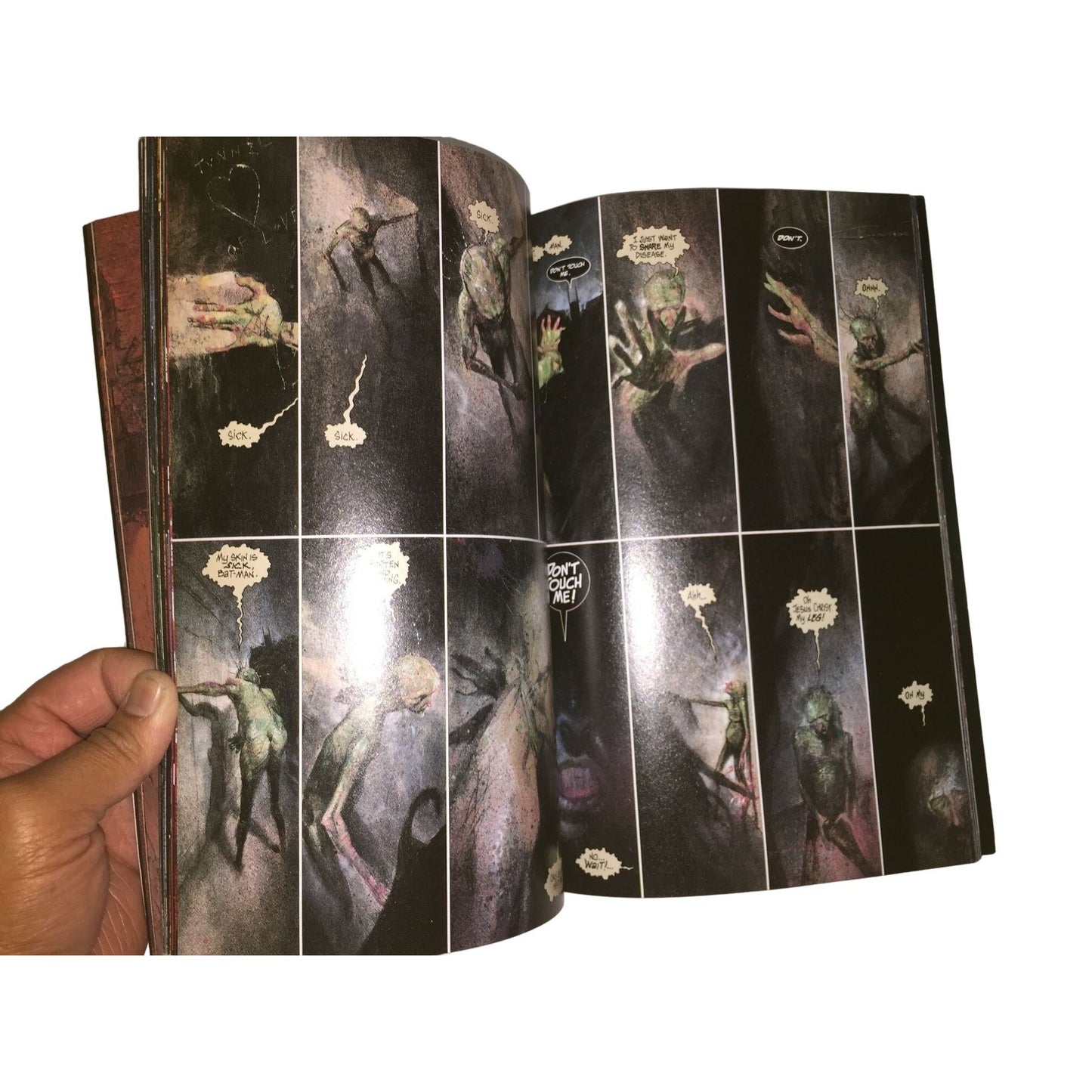 Batman Arkham Asylum Graphic Novel by Grant Morrison - Dave Mckean -