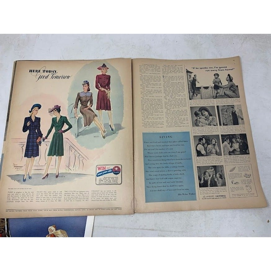 Illustrated London News 1935 - Center Insert and some loose pages