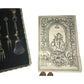 Antique Candlelight Silver Hostess Flatware Set in Box with Insert - from Florence the Magnificent (Italy) - Very good condition A+ Stuff  A+ Stuff Flatware