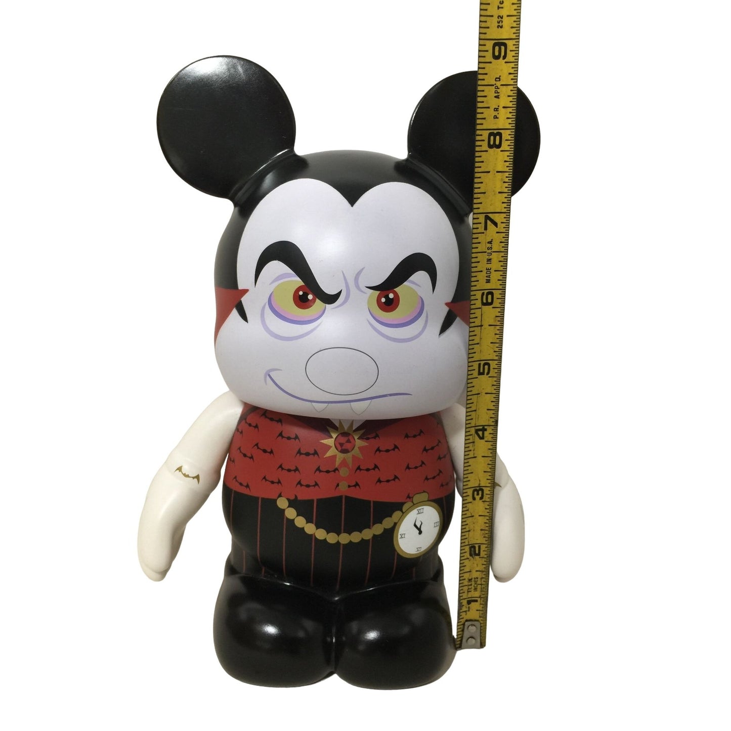 Walt Disney Vinylmation Mickey Mouse Vampire (Dracula) Holiday Halloween #3 - 9" vinyl Poseable Figurine