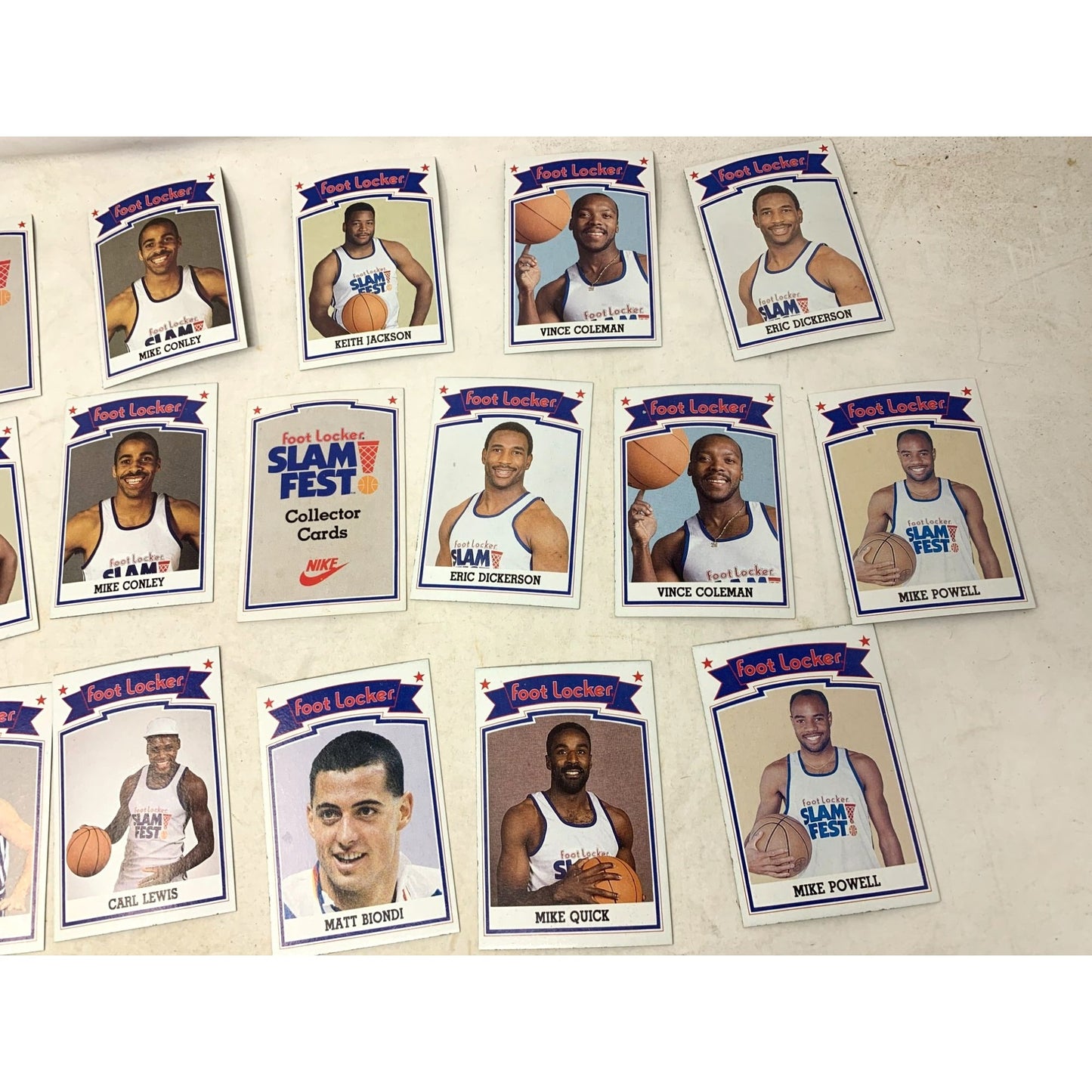 Foot Locker SLAM FEST Basketball Cards Set (Duplicates)