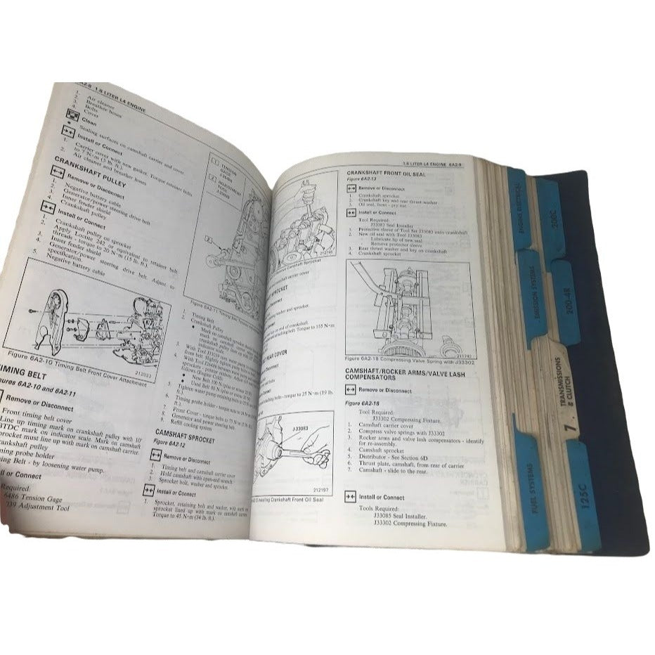 1983 BUICK SERVICE MANUAL - Auto repair reference . Vintage