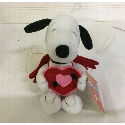 Hallmark Peanuts SNOOPY Holding a Valentine Heart Wearing Red Wings