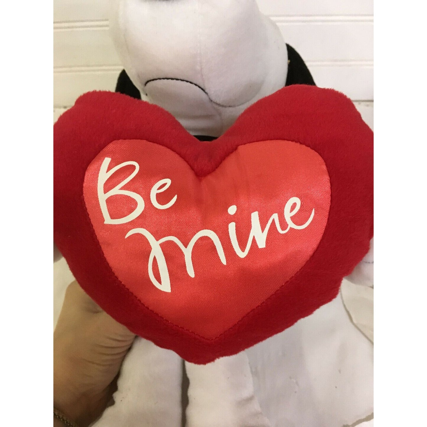 BE MINE SNOOPY Plush - Love Valentines PEANUTS Collectible 14"