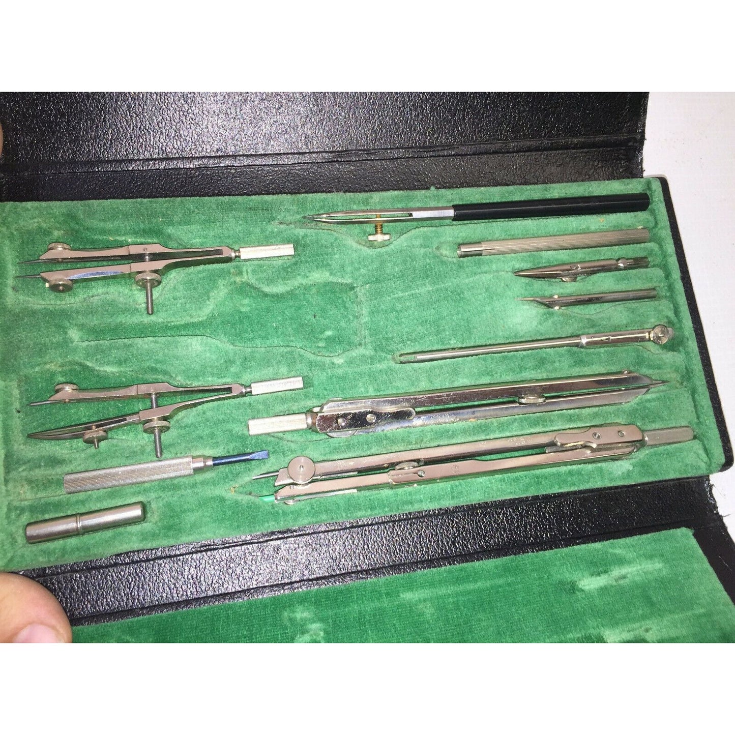 Vtg CHICAGO TECHNICAL College DRAFTING TOOLS Set Made in Germany