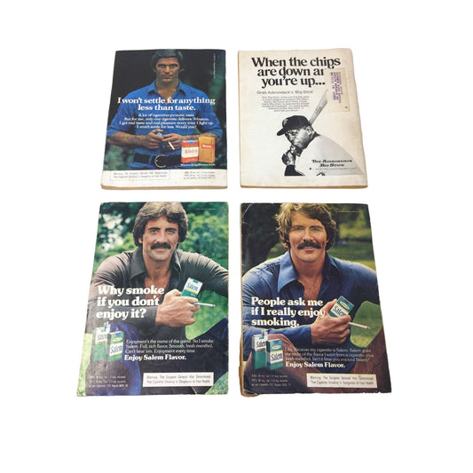 Set of 4 Vintage Baseball Digest Issues (April 1978,Dec 1969,  July 1978 & Oct 1978