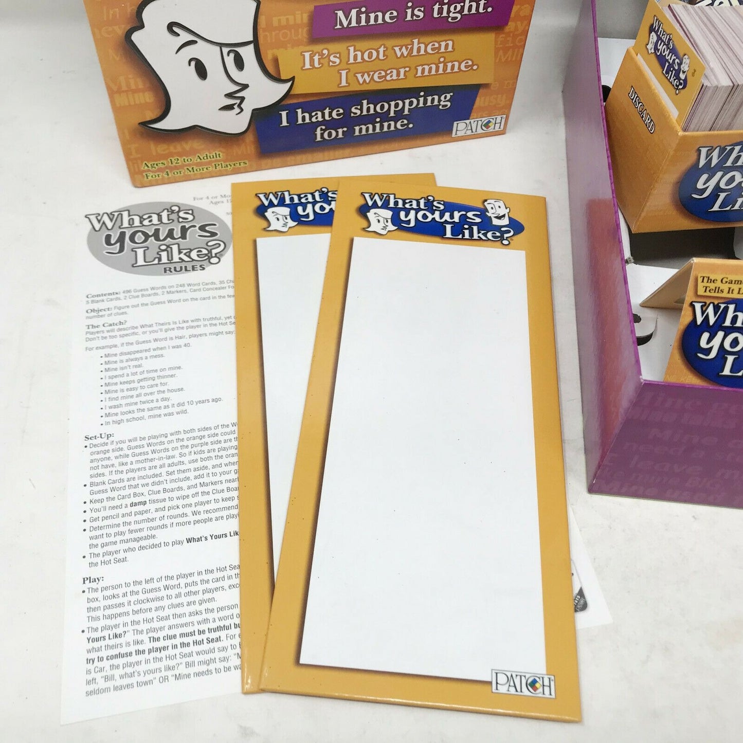 WHAT'S YOURS LIKE? - Family GAME NIGHT & Party Board Card Game