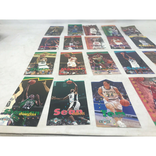 1995-96 NBA JAM Session Cards (21 cards) Blaylock Drexler Mashbur