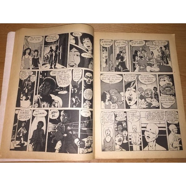 RADICAL ROCK BY GUY COLWELL- INNER CITY ROMANCE COMIX 2- ADULS ONLY