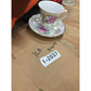 Roses Pattern Vintage Iridescent Fine China Teacup and Saucer Set - Pattern #10178 A+ Stuff  A+ Stuff