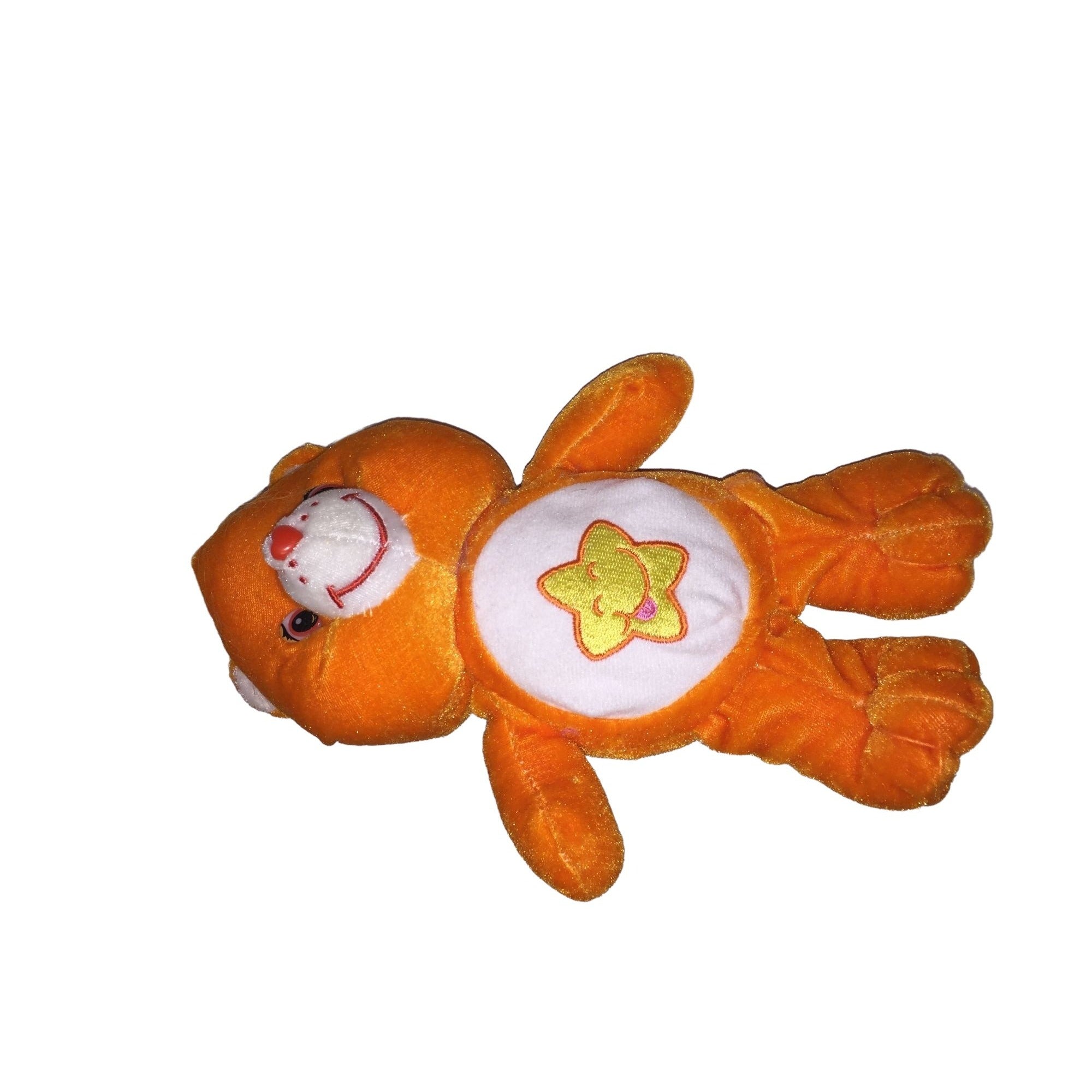 Orange care store bear with star