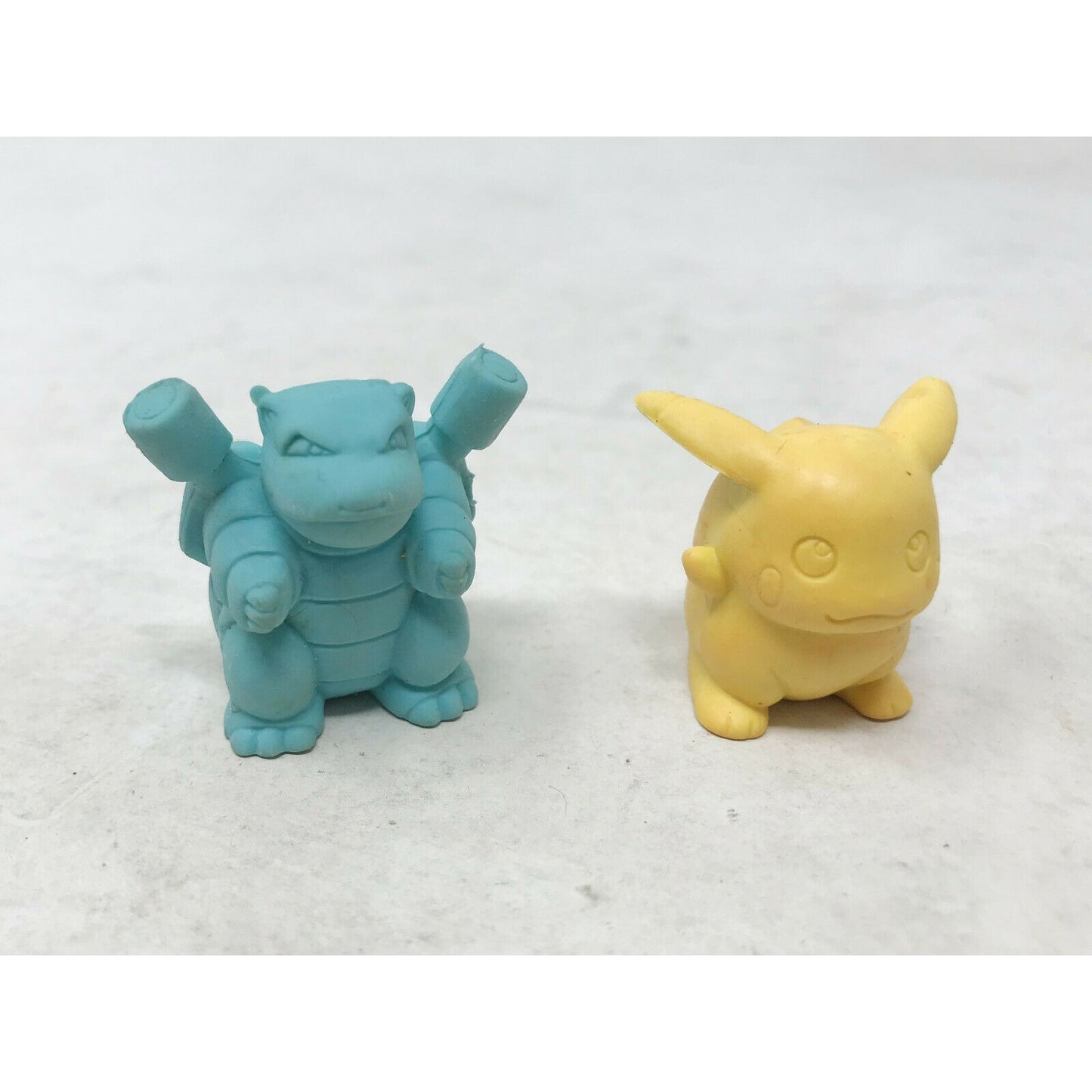 Vintage POKEMON Characters Set of 4 PIKACHU Meowth Blastoise