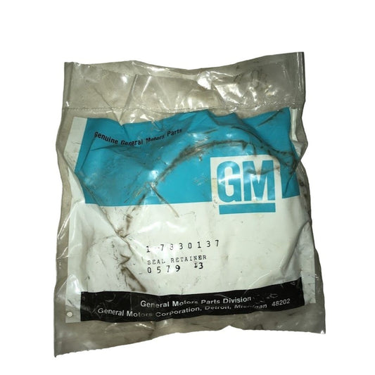 Genuine GM Part SEAL RETAINER No. 7830137 - NOS - Vintage Discontinued General Motors OEM Replacment Auto Part - New Old Stock