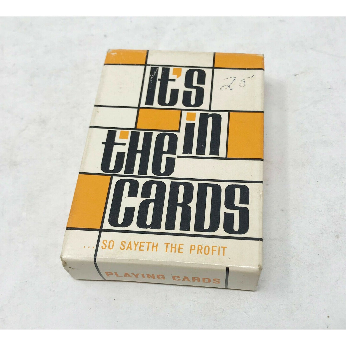 IT'S IN THE CARDS Vtg (1950s) Drinking (Liquor) Playing Card Game