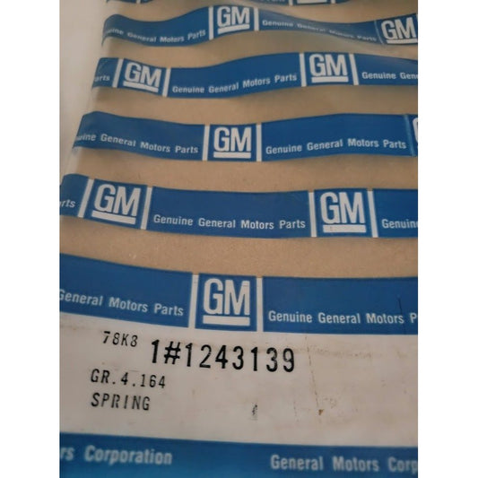 Genuine GM Replacement Part # 1243139 SPRING Gr 4.164 - NOS Vintage General Motors Replacement Auto Part