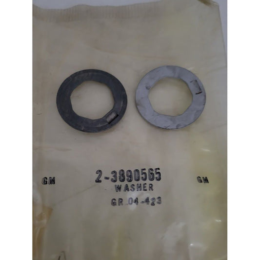 Genuine NOS GM vintage Auto Part GM part no 3890565 WASHER (2 in package) - Discontinued General Motors OEM Part