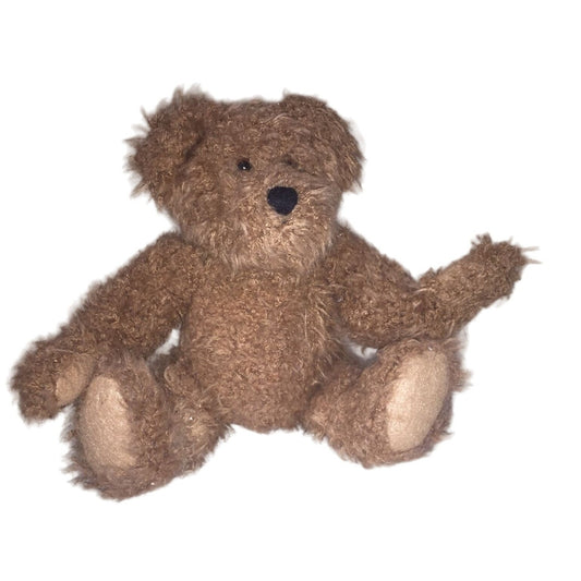 BOYDS Bears Cute Tan Jointed Teddy Bear Plush - Sweet Face!