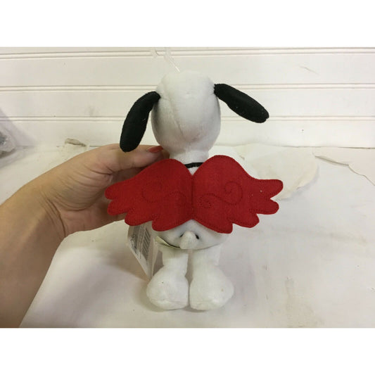 Hallmark Peanuts SNOOPY Holding a Valentine Heart Wearing Red Wings