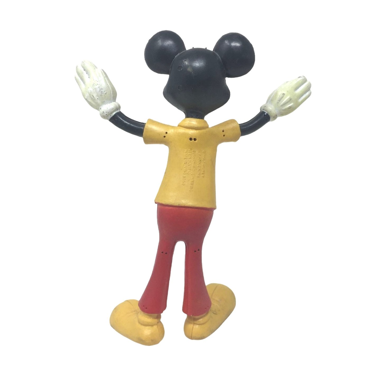 Vintage Bendy Mickey Mouse Toy - Walt Disney Productions Collectible