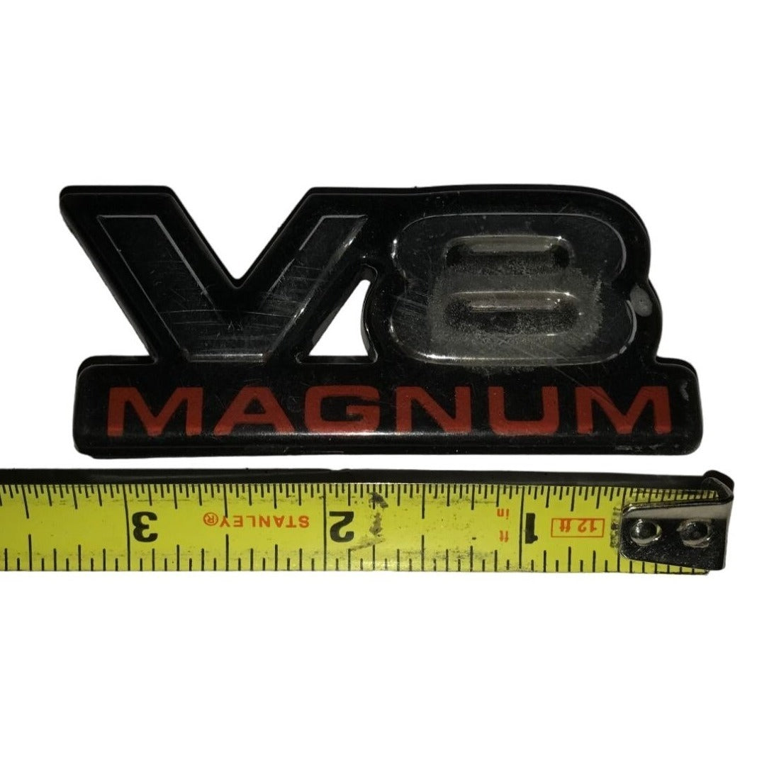 Auto Emblem / Decal V8 Magnum - auto part emblem