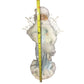 Beautiful Holiday Woman / Angel Decor - Blue and white Ice Angel Christmas Decor Faux Fur Edging A+ Stuff  A+ Stuff