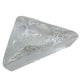 Triangle Glass Tealight Candleholder - 7.5" Longest Side A+ Stuff  A+ Stuff