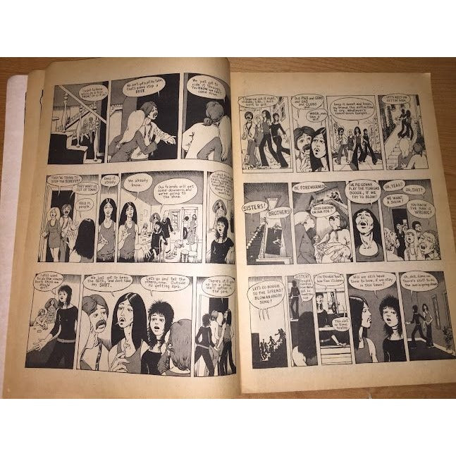 RADICAL ROCK BY GUY COLWELL- INNER CITY ROMANCE COMIX 2- ADULS ONLY