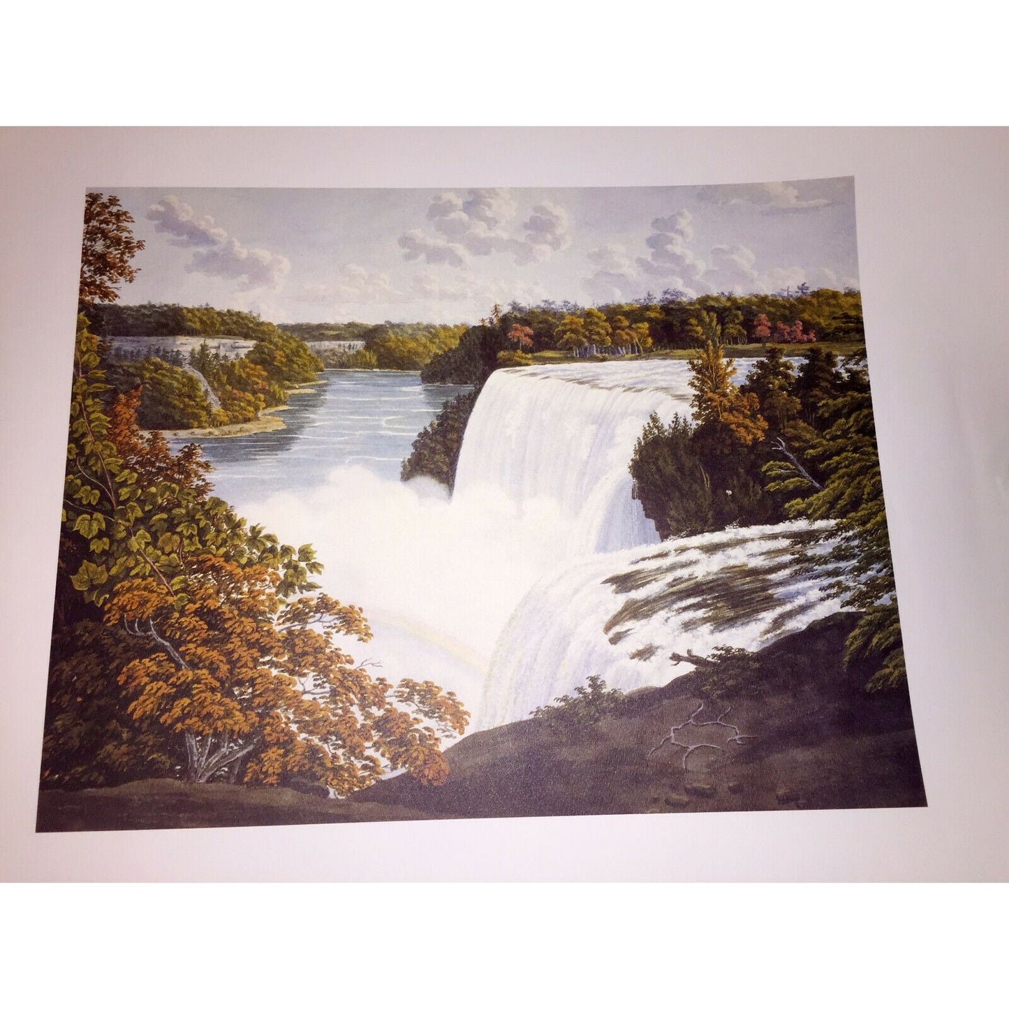 NIAGARA GORGE From GOAT ISLAND - THOMAS SMITH Limited Edition (500) Art Print