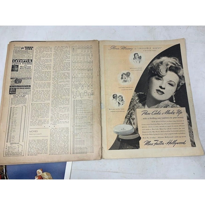 Illustrated London News 1935 - Center Insert and some loose pages