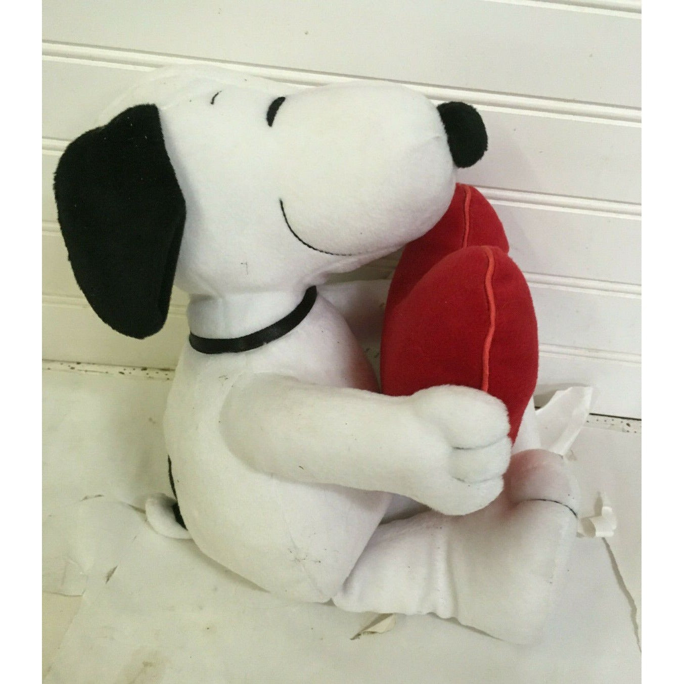 BE MINE SNOOPY Plush - Love Valentines PEANUTS Collectible 14"